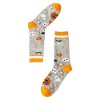 Anna-Kaci 2 Pairs Women's Cotton Halloween Socks Fun Festive Holiday Patterns - 2 of 3