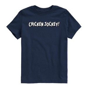 Boys' - Instant Message - Chicken Jockey Gamer Short Sleeve Graphic T-Shirt - 1 of 4