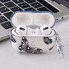Worryfree Gadgets Case Compatible with Apple AirPods Pro Case Stylish TPU Cover Full Protective Pro Charging Case Skin Cover with Keychain - 3 of 4