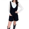 Women's Sleeveless Romper With Pockets - eesome - 2 of 3