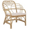Junie Rattan Dining Chair - SEA8040 - Natural/Cream - Safavieh - 4 of 4
