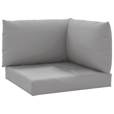 vidaXL Chair Cushion 3 Pcs, Water Repellent Outdoor Pallet Cushion, Seat Cushion Sofa Pad for Garden Patio Furniture