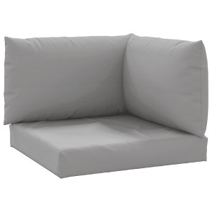 vidaXL Chair Cushion 3 Pcs, Water Repellent Outdoor Pallet Cushion, Seat Cushion Sofa Pad for Garden Patio Furniture - 1 of 4