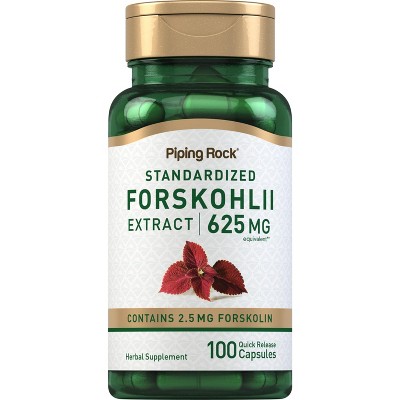PIping Rock Coleus Forskohlii Capsules | 625 mg | 100 Count