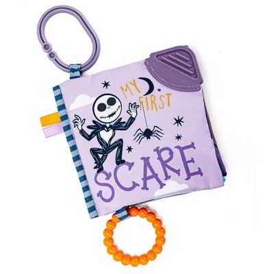Disney Nightmare Before Christmas My First Scare Jack Skellington Soft Activity Book Toy