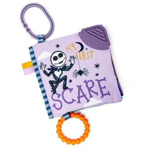 Disney Nightmare Before Christmas My First Scare Jack Skellington Soft Activity Book Toy - 1 of 4