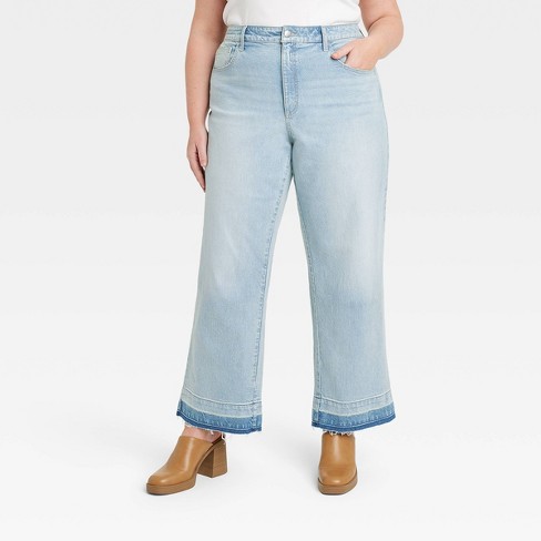 Wide leg 2025 jeans target