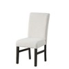 New Classic Furniture,High Line Upholstered Dining Chair (Set of 2), White - 3 of 4