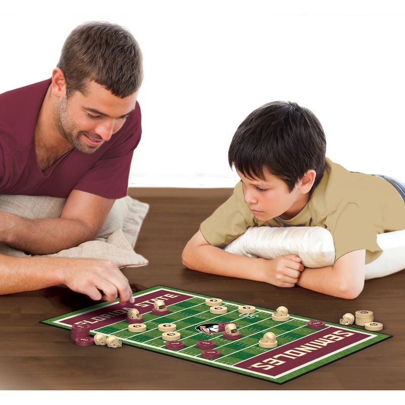 MasterPieces Officially licensed NCAA Florida State Seminoles Checkers Board Game for Families and Kids ages 6 and Up, 5 of 6