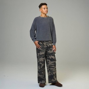 Pacsun Kids Boys' Ultra Baggy Camouflage Cargo Jeans - Camo Print : Target