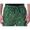 Looney Tunes Men's Marvin The Martian Allover Character Head Pajama Pants Green - 4 of 4