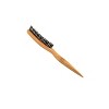 Bass Brushes The Teaser - Shine & Condition Hair Brush Premium Bamboo Handle with Bass Premium Select 100% Pure Firm Natural Boar Bristles Dark Bamboo - 2 of 2