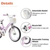 Infans 18" Kids Bike Toddlers Freestyle Adjustable Bicycle w/ Training Wheels - 4 of 4