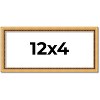 PosterPalooza | Panoramic Classic Modern Gold Frame - UV Acrylic, Foam Board Backing, Hanging Hardware - 2 of 4