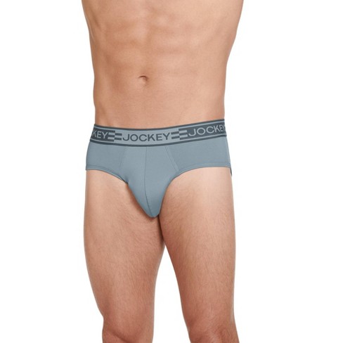 Jockey Men's Sport Cooling Mesh Performance Brief Xl Platinum Grey : Target