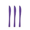 Exquisite Heavy Duty Solid Color Disposable Plastic Knives - 50 Ct. - 2 of 4