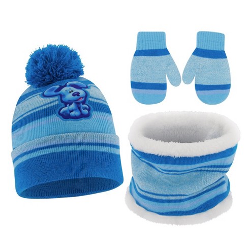 Toddler boy winter shop hat and gloves