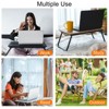 Unique Bargains Foldable Portable Lap Desk with Tablet Slot Cup Holder - 4 of 4