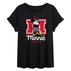 Women's - Disney - Minnie Mouse Oversized Graphic T-Shirt - 1 of 4