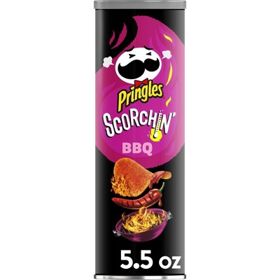 Pringles SCORCHIN' BBQ Potato Crips Chips - 5.57oz