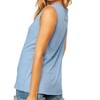 Women's Vertical Colorblock Stripe Neon Leopard Tank Top - Haptics - 3 of 4