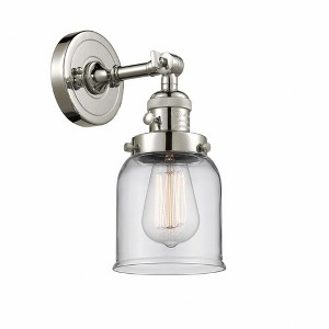 Bell - 1 Light Wall Sconce In Industrial Style-10 Inches Tall and 5 Inches Wide - 1 of 1
