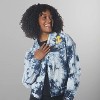 Members Only Women's Bull Denim Looney Tunes Trucker Jacket - 3 of 4