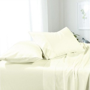 Egyptian Linens Basics Super Soft Easy Care Microfiber Sheet Set - 15" Pockets - 1 of 4