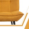 Dovelina Upholstered Accent Chair with Ottoman - 2 of 4