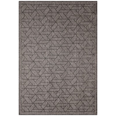 Liora Manne Carmel  Indoor/Outdoor Rug  Black..