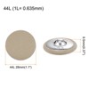 Unique Bargains Metal Shank Round Cloth Covered DIY Sewing Buttons 20 Pcs - 2 of 4