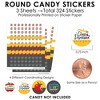 Big Dot of Happiness Teacher Retirement - Happy Retirement Party Small Round Candy Stickers - Party Favor Labels - 324 Count - 3 of 4