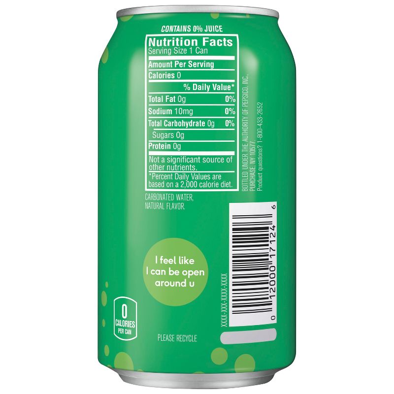 bubly Lime Sparkling Water - 8pk/12 fl oz Cans, 6 of 8