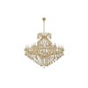 Elegant Lighting Maria Theresa 49 - Light Chandelier in  Gold - 2 of 3