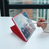 Insten Tablet Case for iPad Air 3, Pro 10.5", Multifold Stand, Magnetic Cover Auto Sleep/Wake, Pencil Charging, Red - 2 of 4