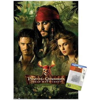 Trends International Disney Pirates of the Caribbean: Dead Man's Chest - Group Unframed Wall Poster Prints