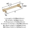 Amerock Faircrest Pull for Cabinets, Drawers, and Furniture - 4 of 4