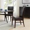 New Pacific Direct Milton Bonded Leather Dining Chair,Set of 2 - 2 of 4
