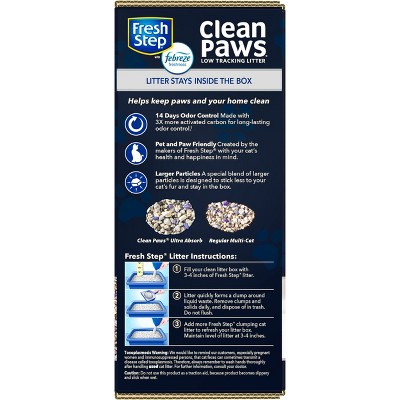 Fresh Step Clean Paws Ultra-Absorb - 22.5lbs_8