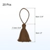 Unique Bargains Cotton Mini Hanging Loop DIY Functional Bookmark Tassels 20 Pcs - 2 of 4