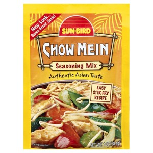 Sunbird Chow Mein Seasoning Mix - 24 pack, 1 oz - 1 of 3