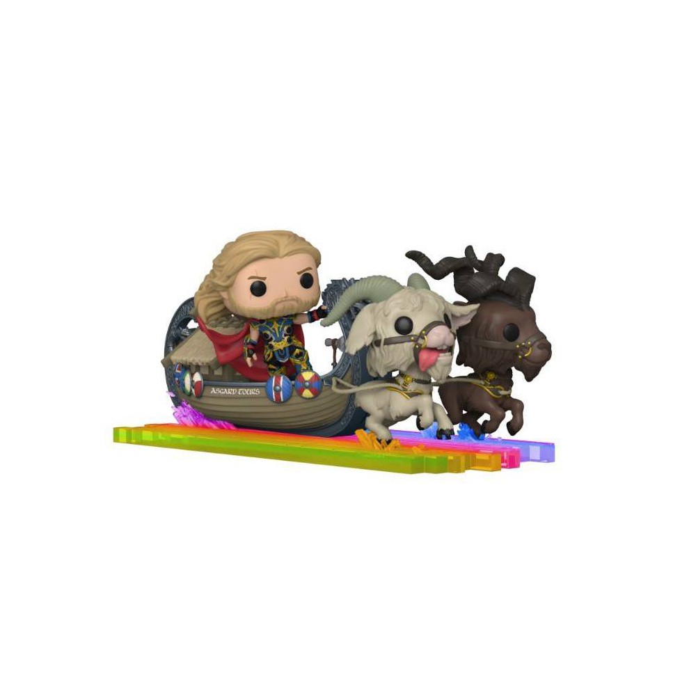 Photos - Action Figures / Transformers Funko POP! Rides: Thor Love & Thunder - Goat Boat with Thor, Toothgnasher 