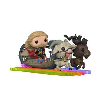 Funko POP! Rides: Thor Love & Thunder - Goat Boat with Thor, Toothgnasher & Toothgrinder