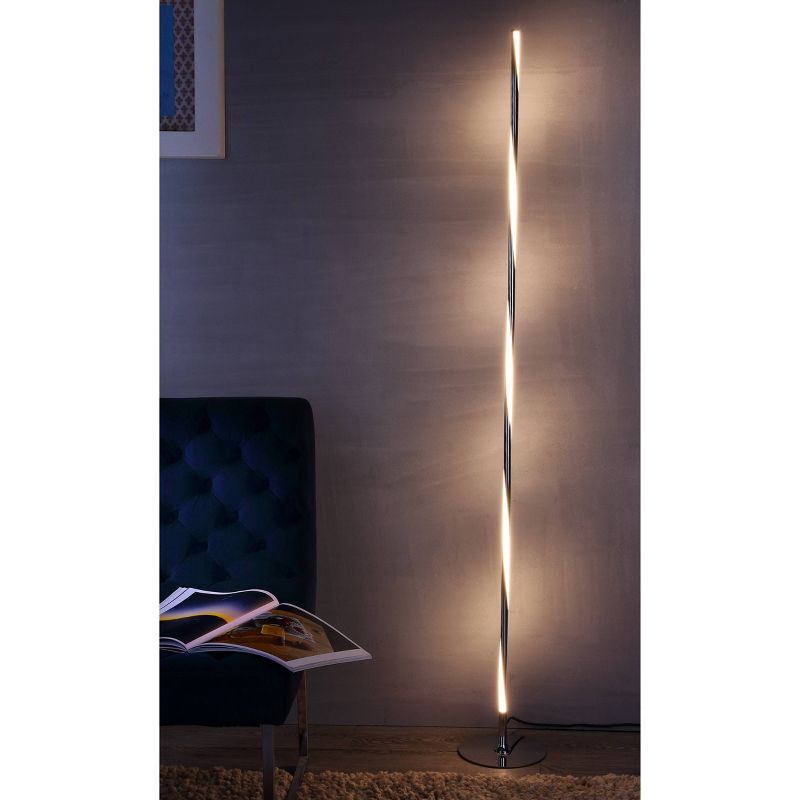 63.75" Pilar Floor Lamp (Includes Energy Efficient Light Bulb) - JONATHAN Y, 3 of 6