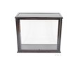 Tabletop Display Case with Front Access – Mahogany Finish - Fits 28" Tall Ships, Plexiglass Panels By Old Modern Handicrafts - 3 of 4