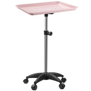 Multicolor Salon Tray with Wheels Tattoo Tray Rolling Trolley - 1 of 4