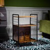 HDZNVF 3-Tier Audio Rack Record Player Stand - 3 of 4