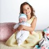 JC Toys La Baby 20" Baby Doll - Blue Outfit with Pacifier - 3 of 4