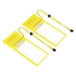 Unique Bargains Universal Waterproof Beach Swimming Pool Phone Dry Bag 2 Pcs - 1 of 4
