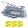 Unique Bargains Antistatic Resealable Durable Shielding Hard Drive Bags 20 Pcs - 3 of 3